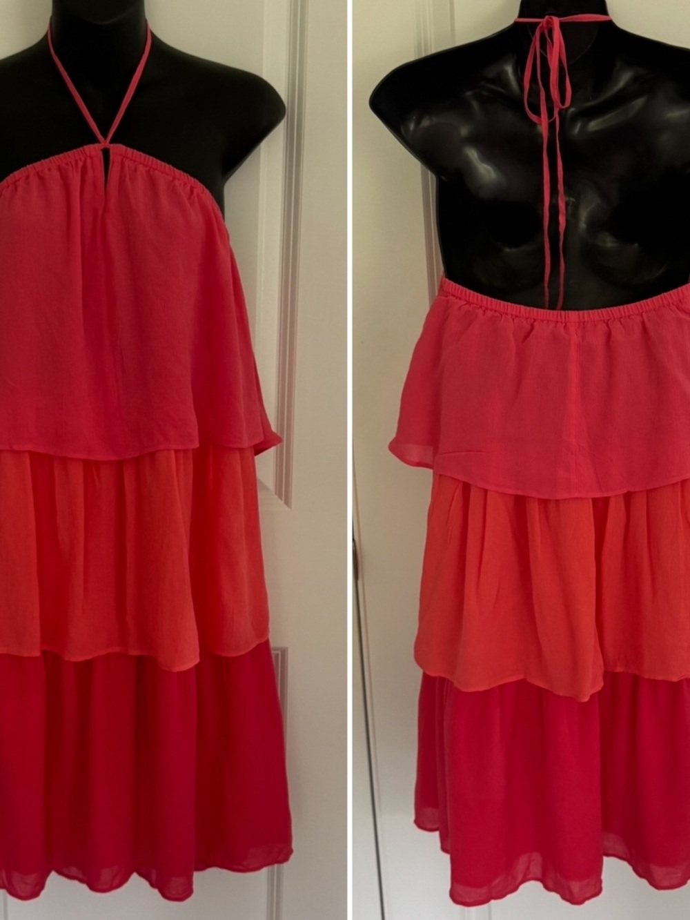 Loft Tiered Halter Sundress